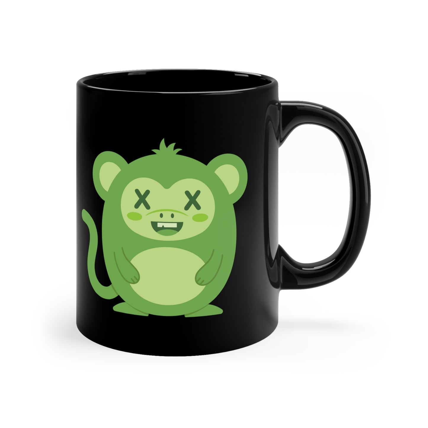 DEADIMALS MONKEY COFFEE MUG - Halloween Edition