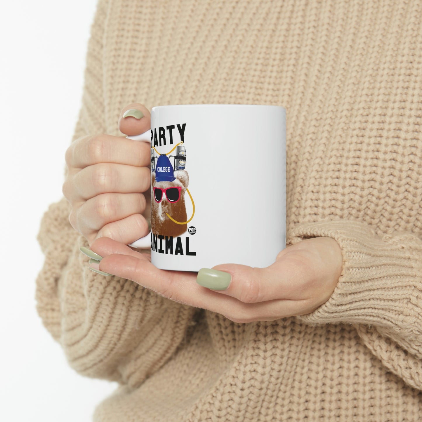 PARTY ANIMAL BEAR  COFFEE MUG