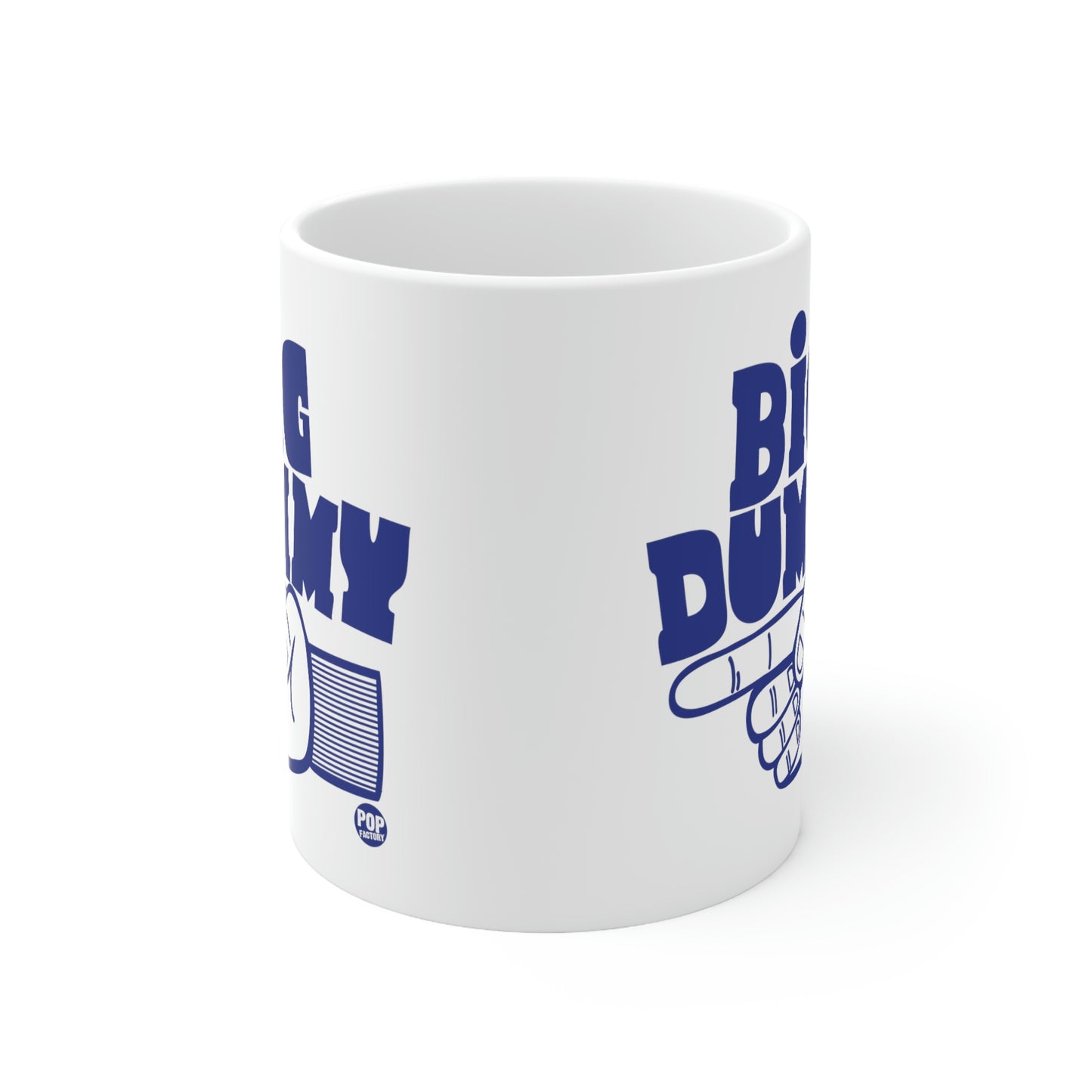 BIG DUMMY FINGER COFFEE MUG