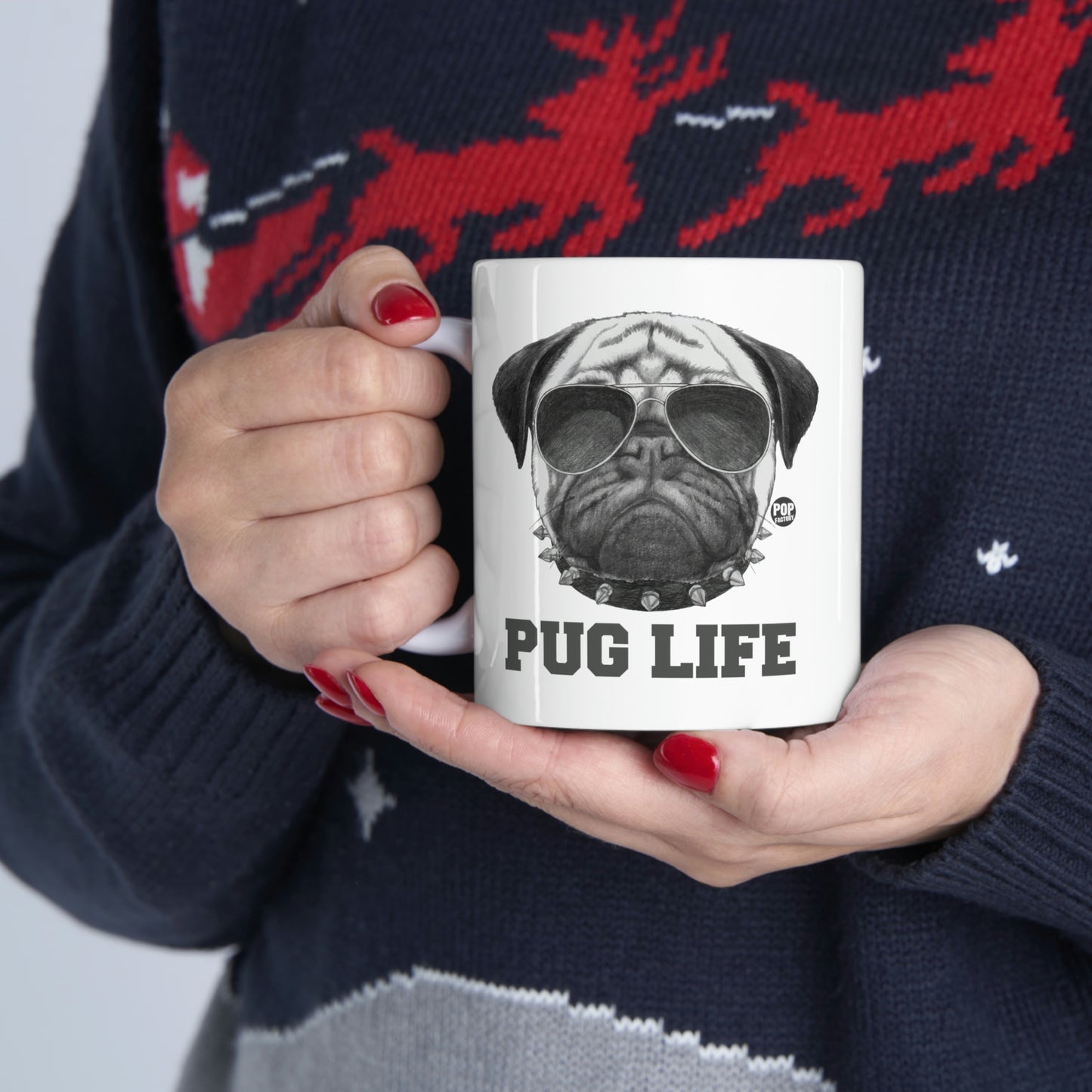 PUG LIFE COFFEE MUG