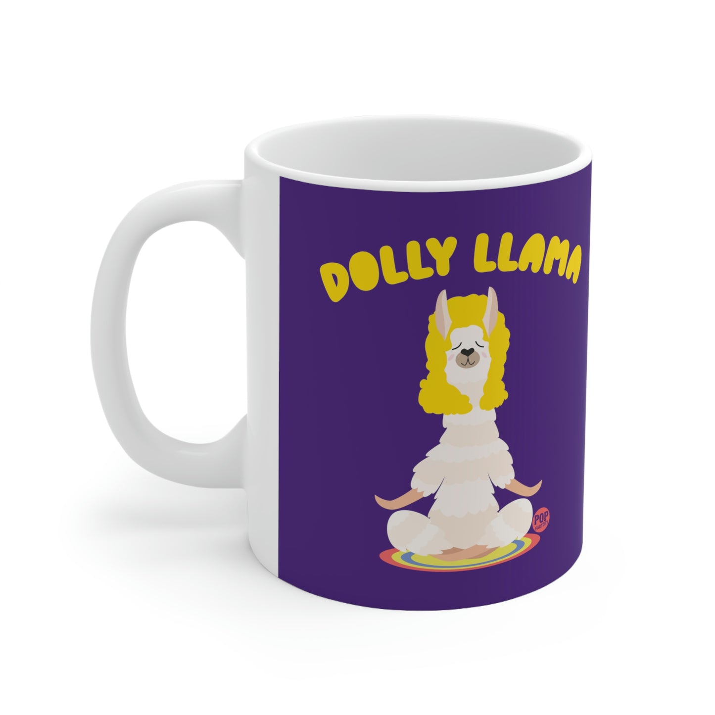 DOLLY LLAMA COFFEE MUG