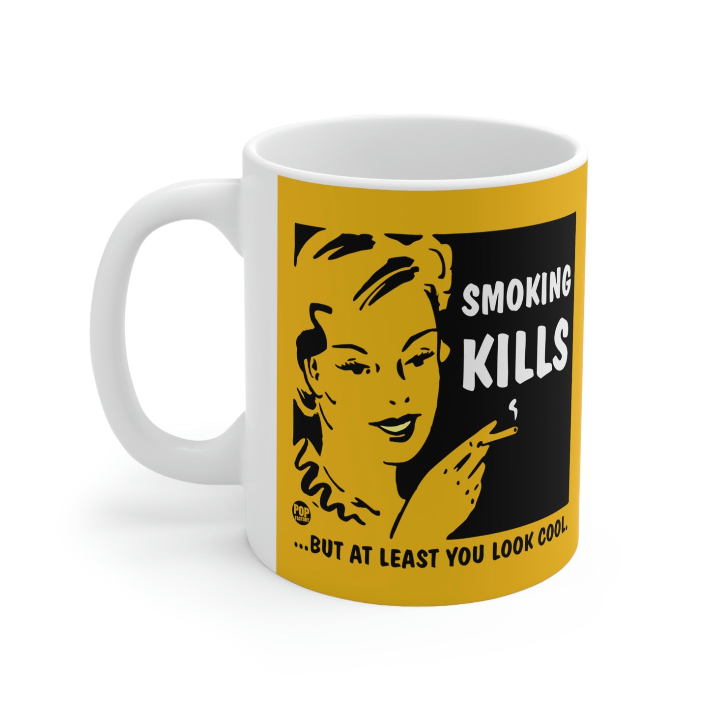 Smoking Kills Look Cool Mug