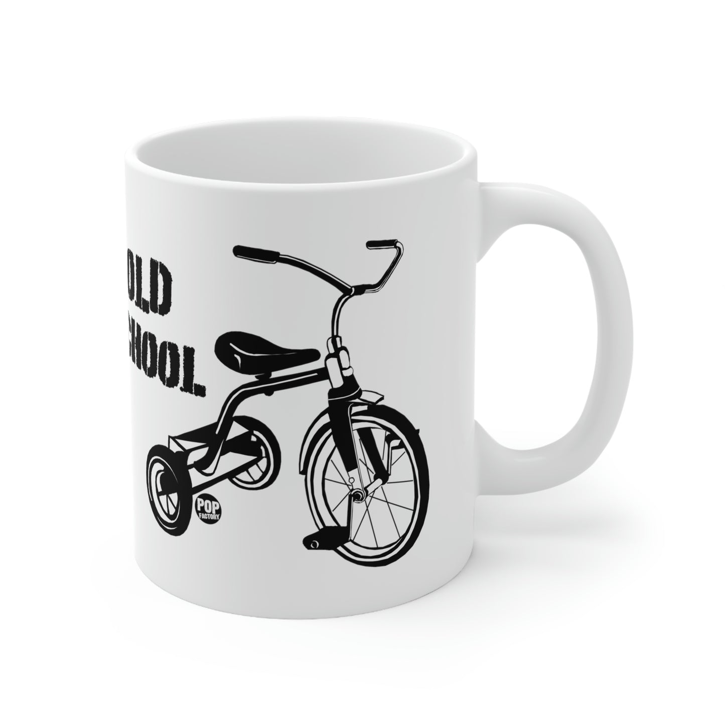 OLD SCHOOL BIKE COFFEE MUG