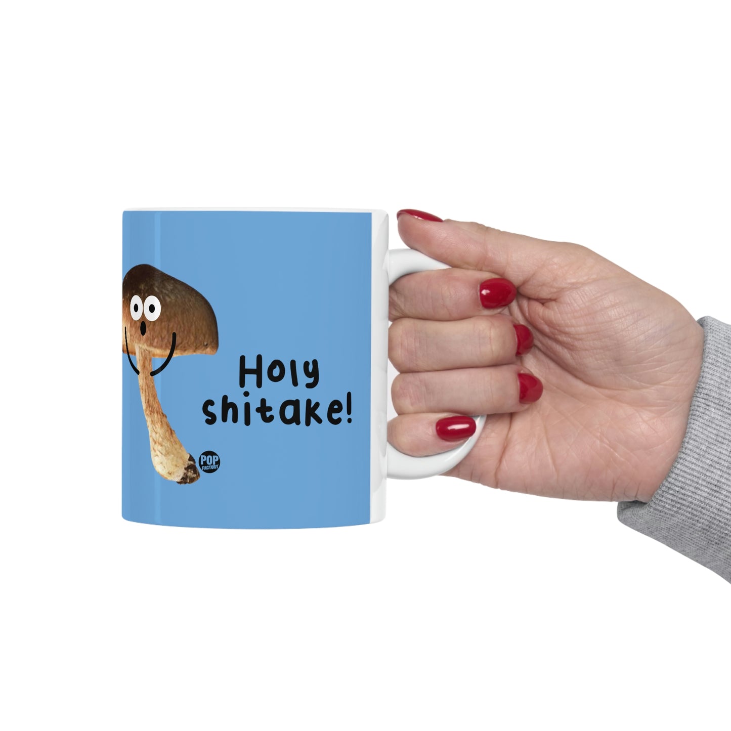 HOLY SHITAKE!  COFFEE MUG