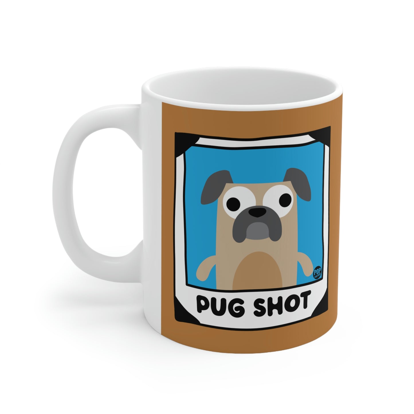 PUG SHOT PUG COFFEE MUG