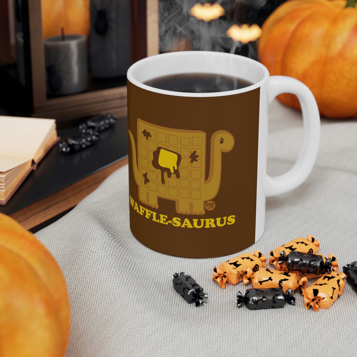 Waffle Saurus Mug