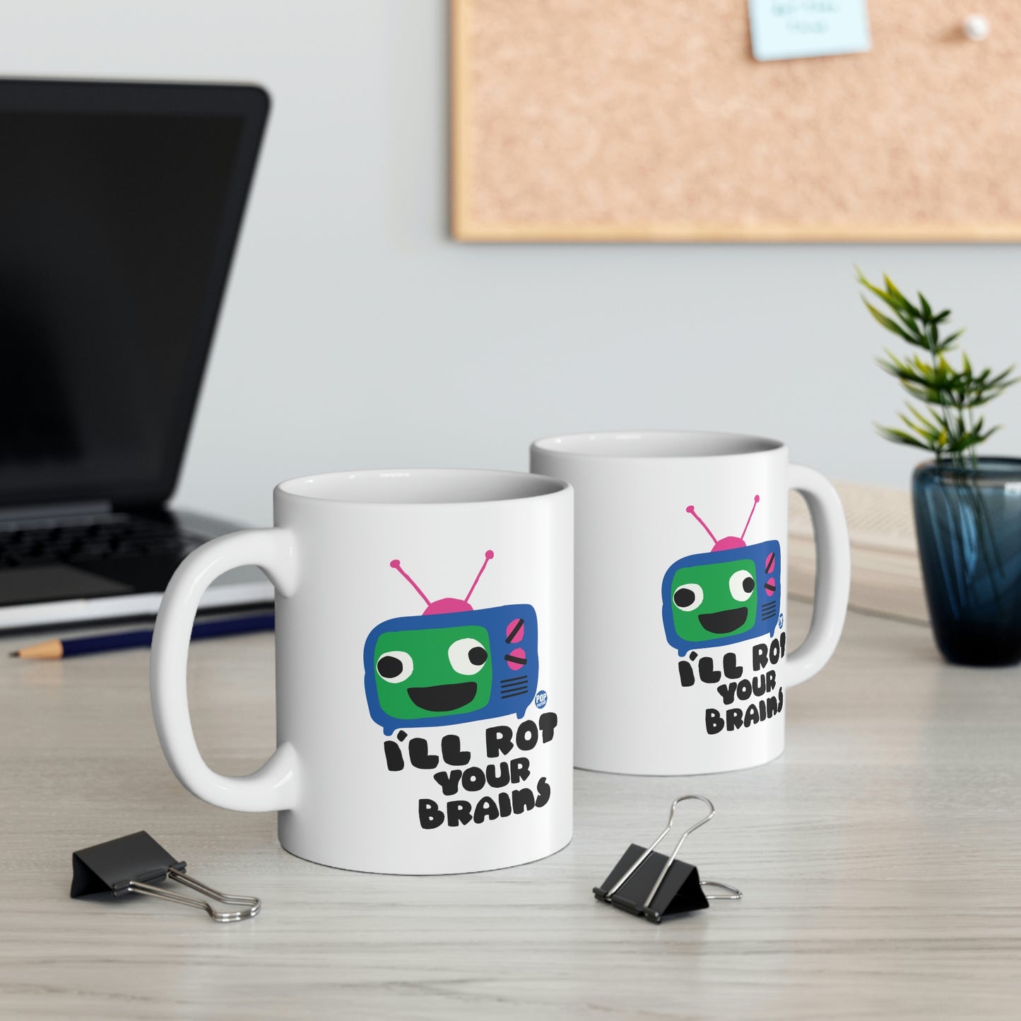 I'll Rot Your Brain-TV Coffee Mug