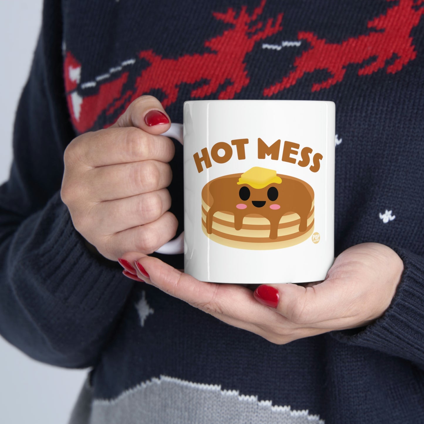 HOT MESS PANCAKES COFFEE MUG