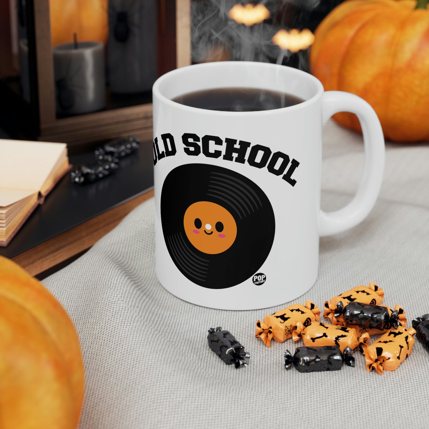 OLD SCHOOL RECORD COFFEE  MUG