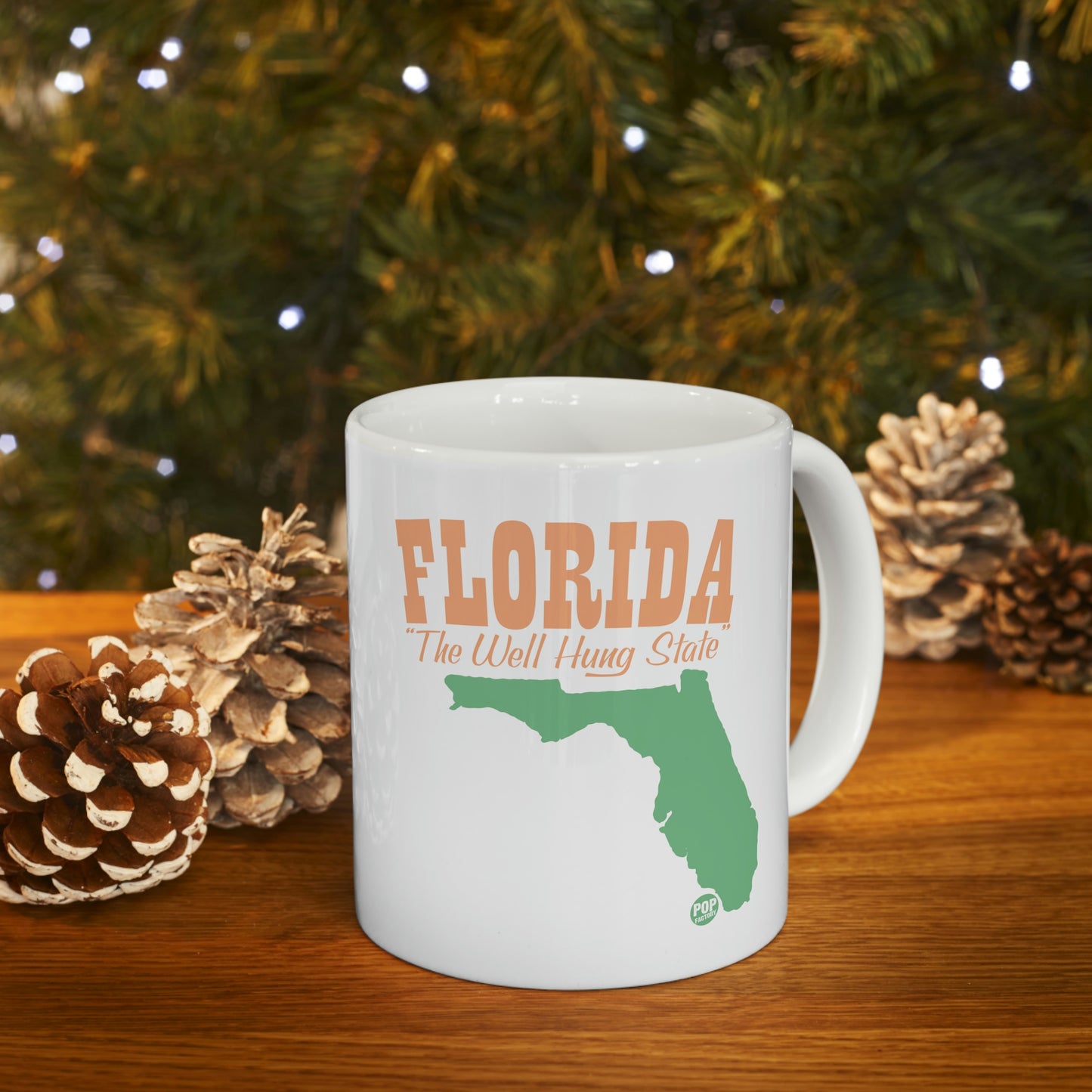 FLORIDA WELL HUNG STATE COFFEE MUG