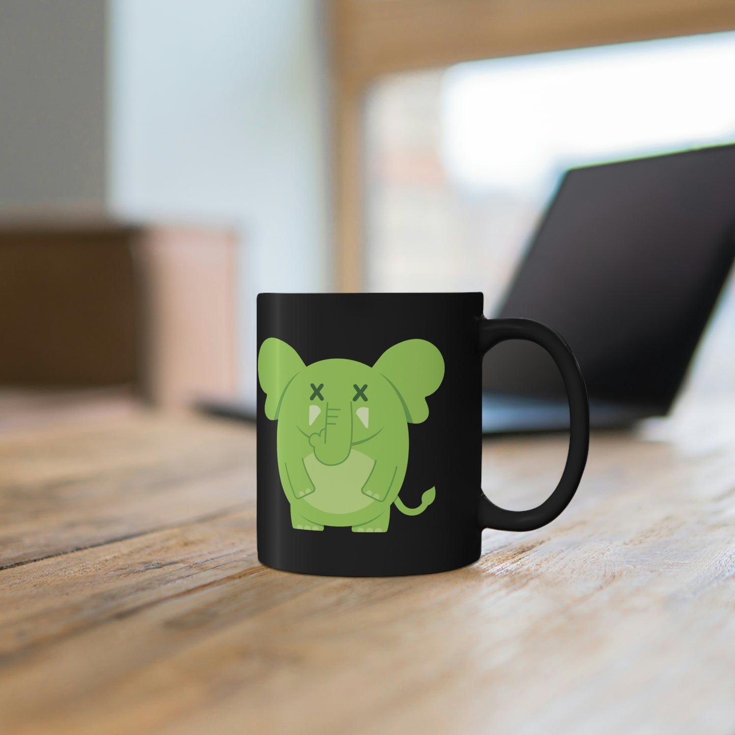 DEADIMALS ELEPHANT COFFEE MUG - Halloween Edition