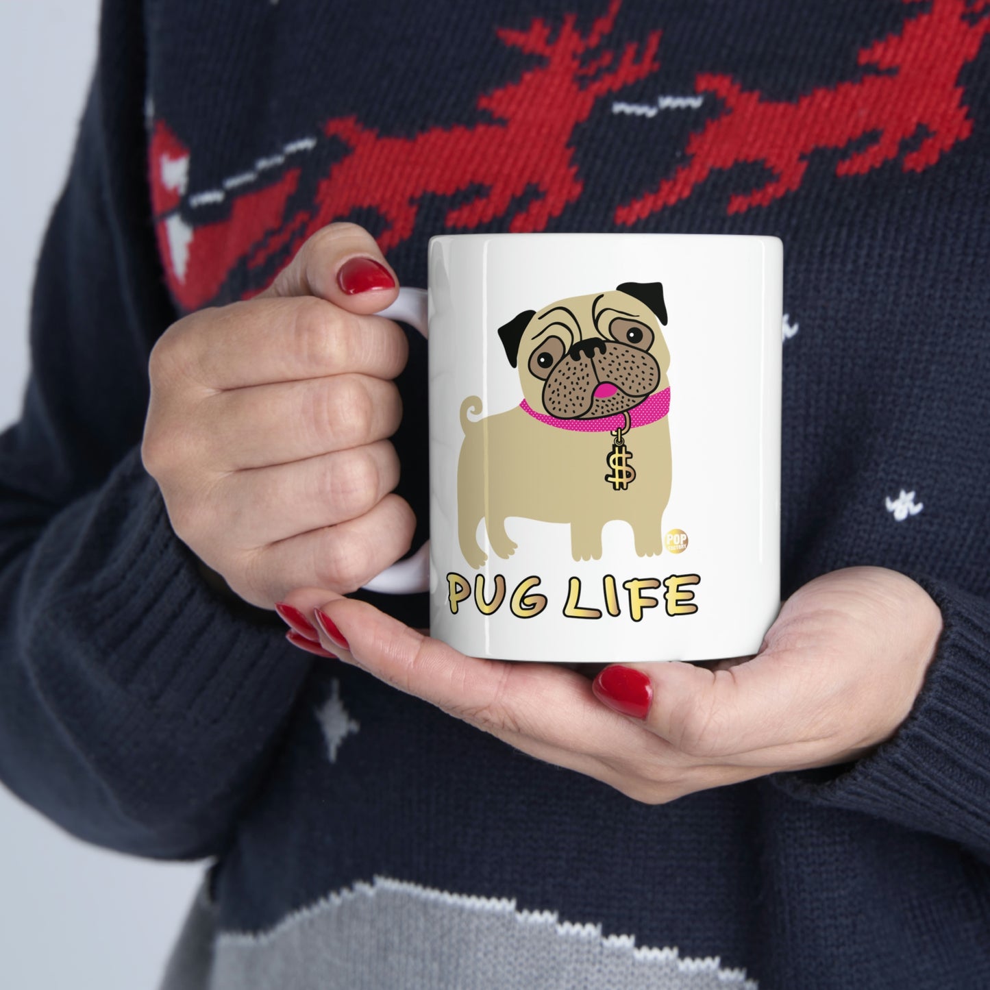 PUG LIFE #2 COFFEE MUG