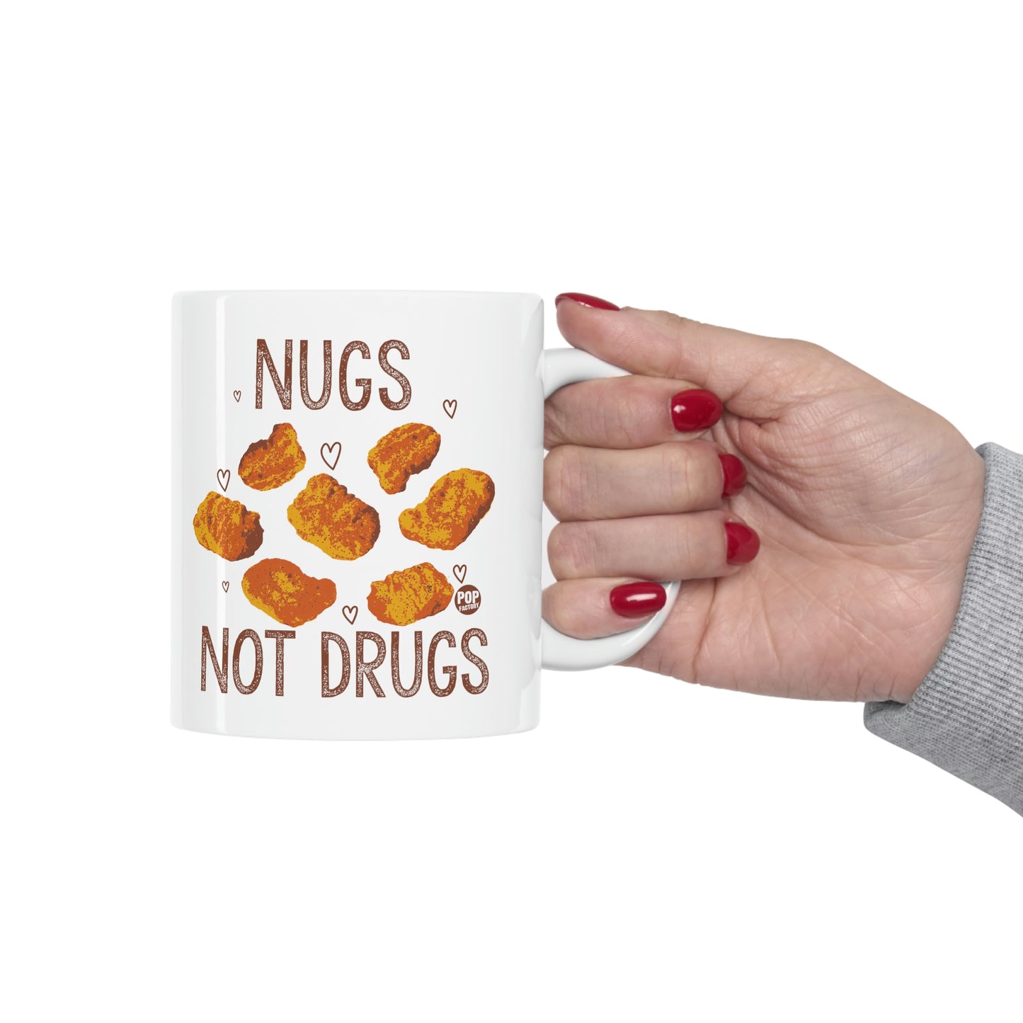 NUGS NOT DRUGS COFFEE MUG