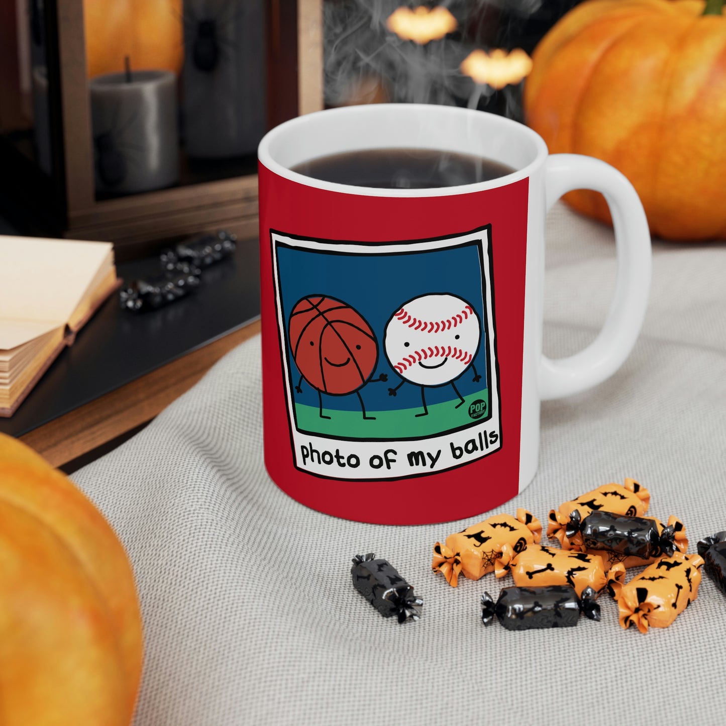 PHOTO OF MY BALLS COFFEE MUG