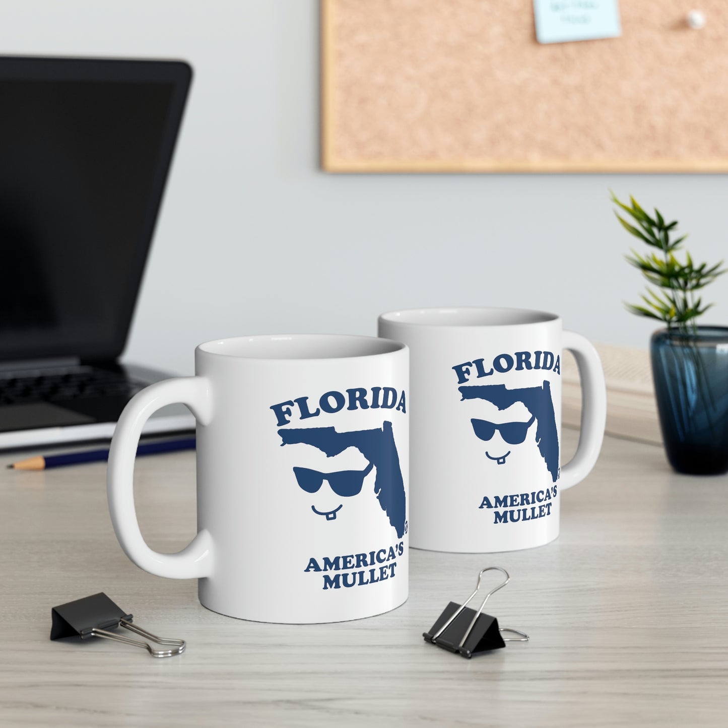 FlLORIDA AMERICA'S MULLET COFFEE MUG