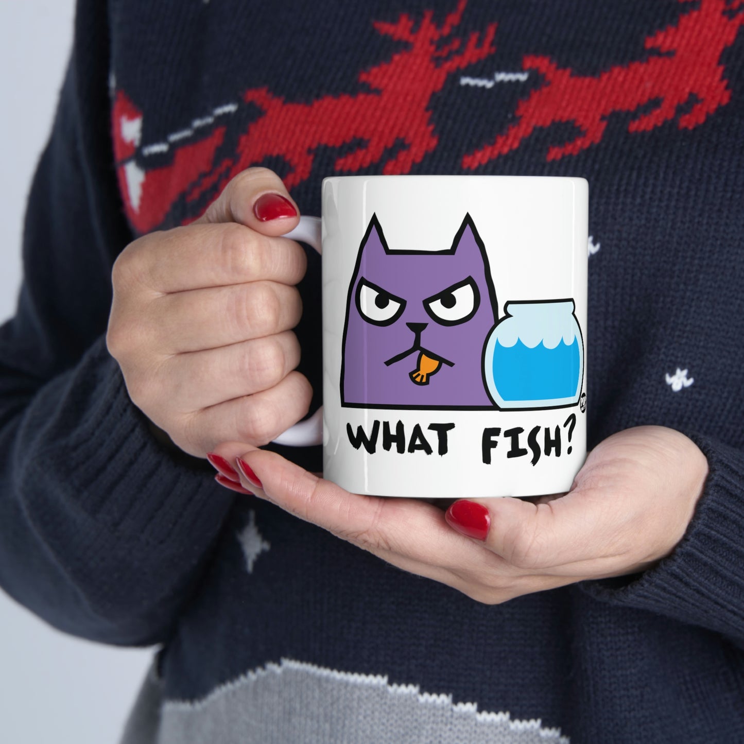 What Fish Cat Mug