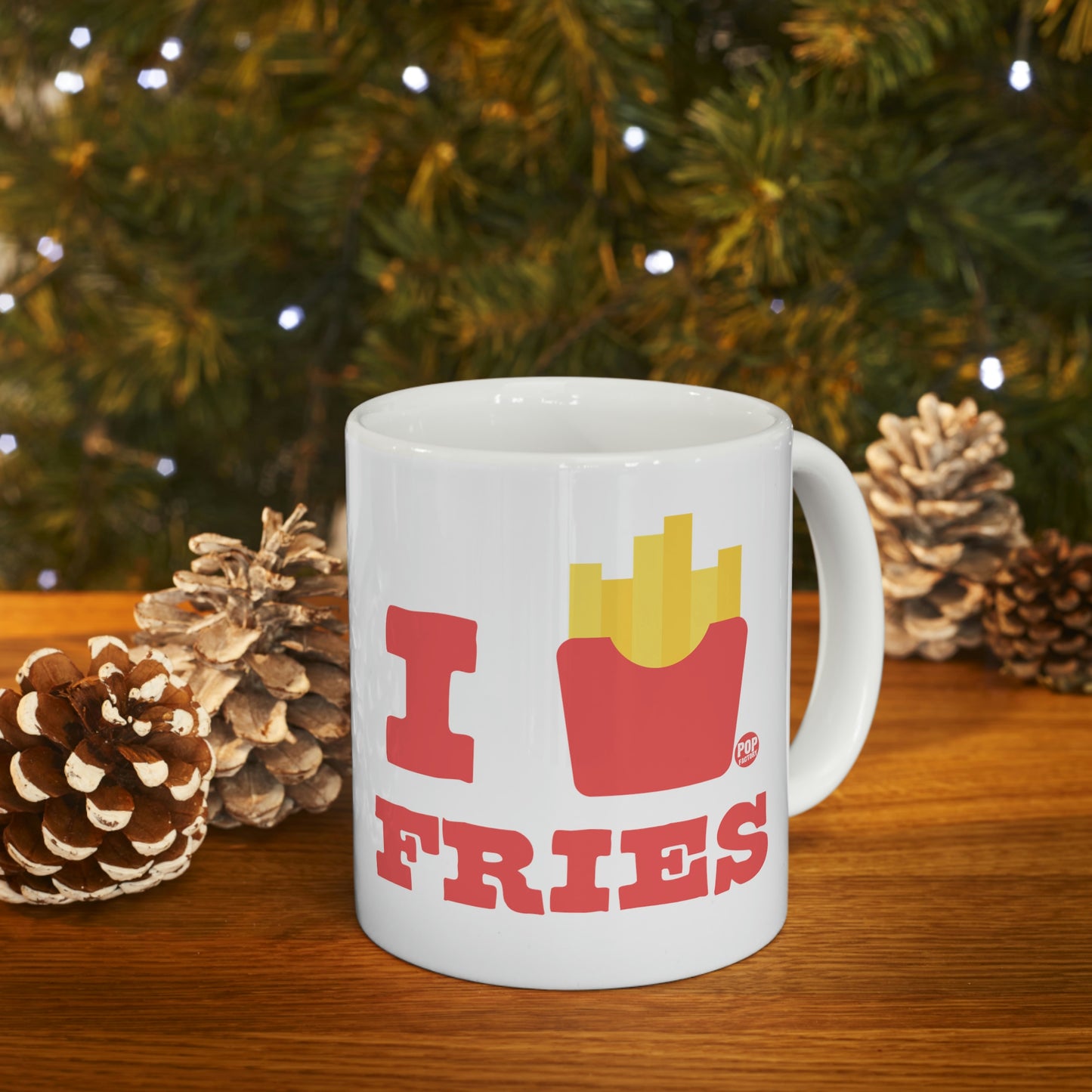 I LOVE FRIES COFFEE MUG