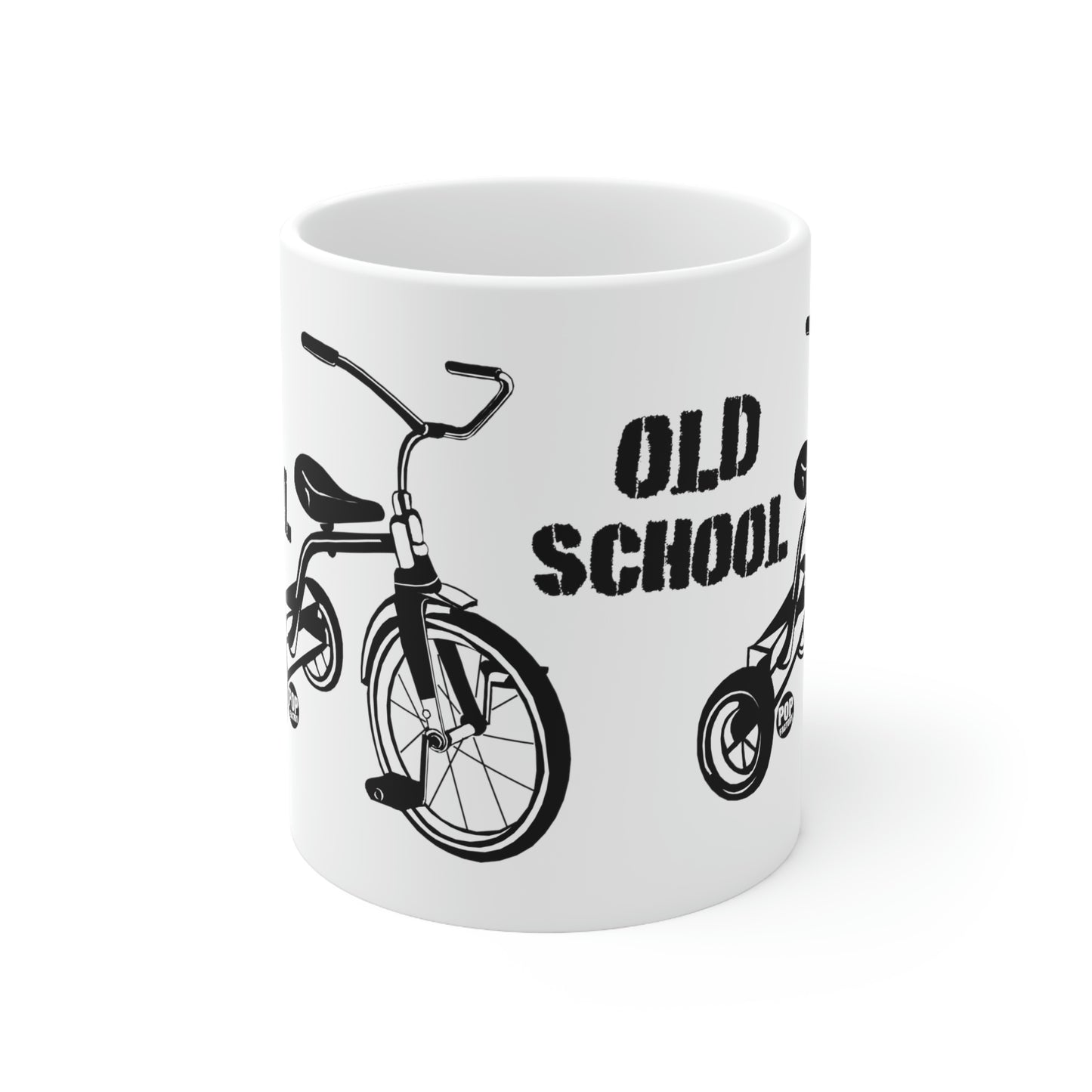 OLD SCHOOL BIKE COFFEE MUG