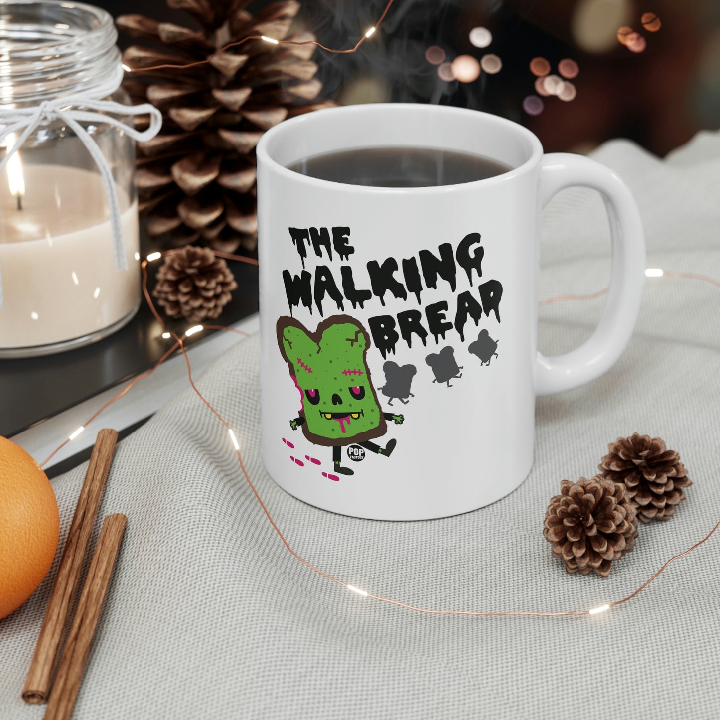The Walking Bread Mug