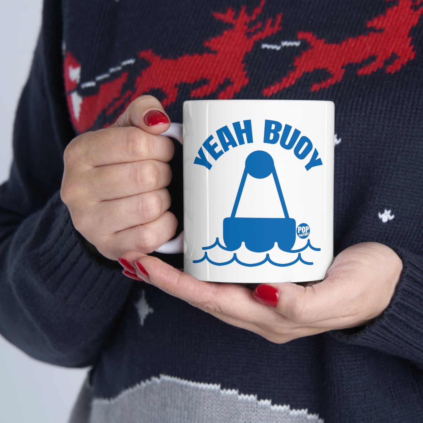 YEAH BUOY COFFEE MUG