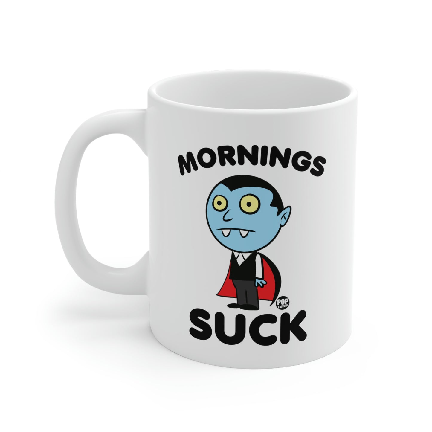 MORNING SUCK DRACULA COFFEE MUG