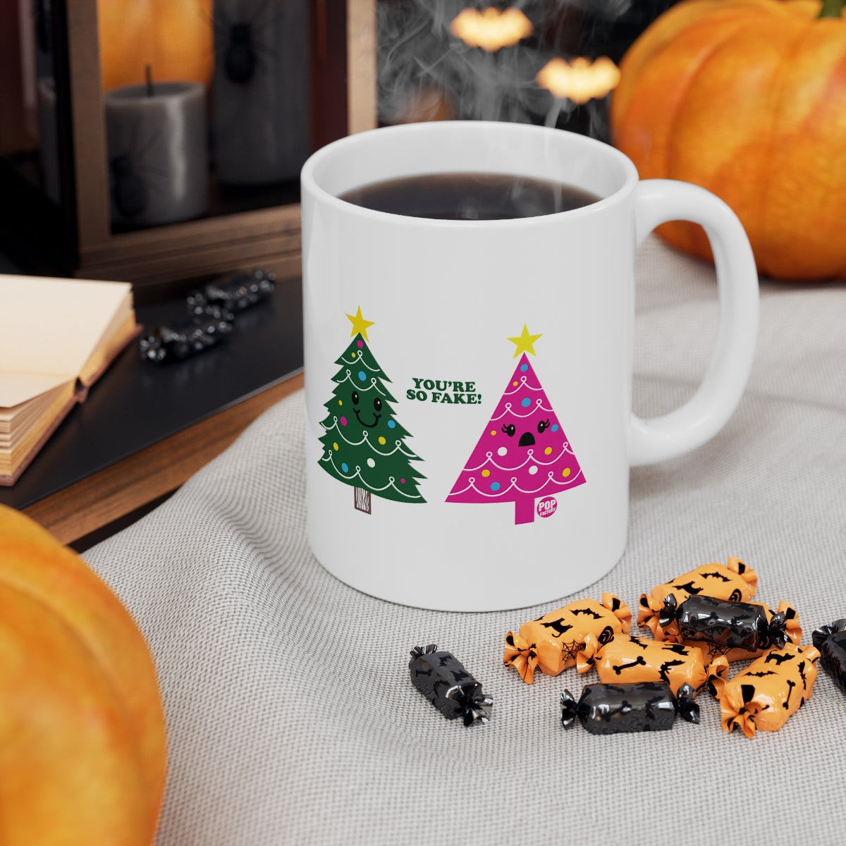 You're Fake Xmas Tree Mug