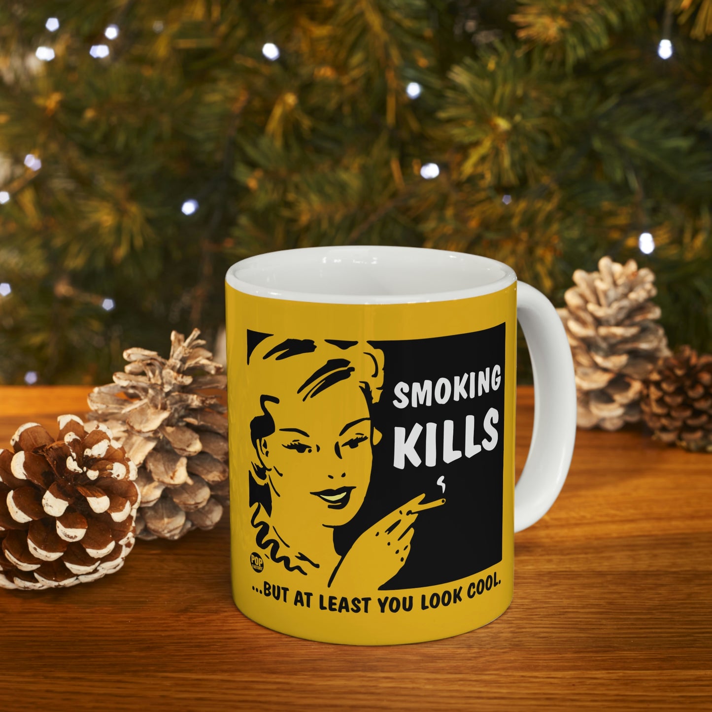 Smoking Kills Look Cool Mug