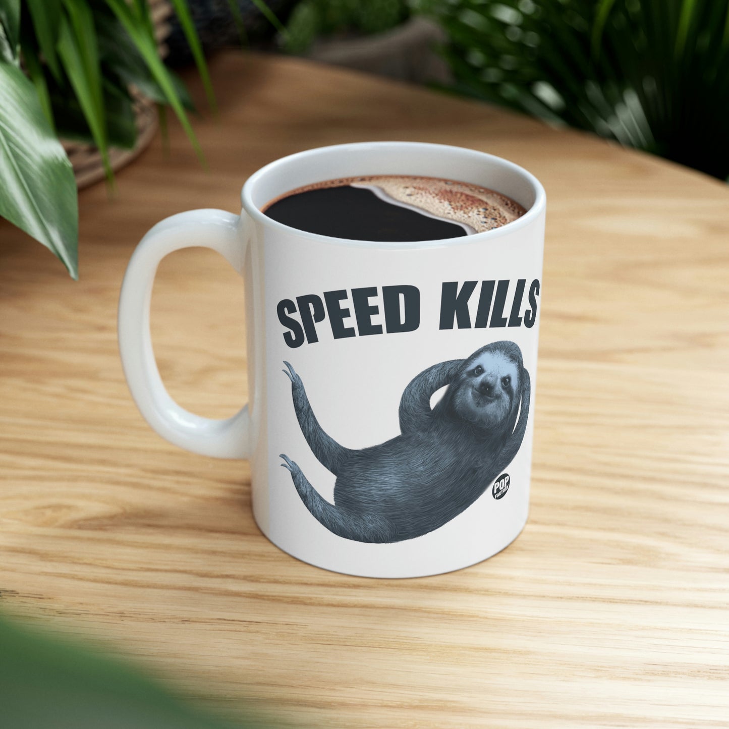 Speed Kills Sloth Mug