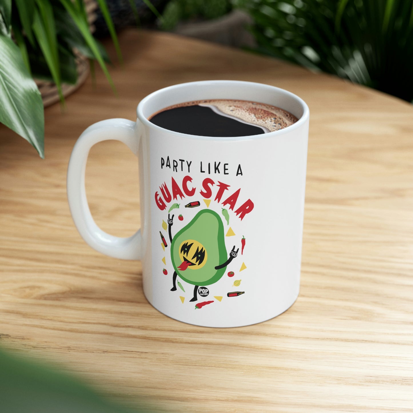 PARTY LIKE A GUAC STAR COFFEE MUG