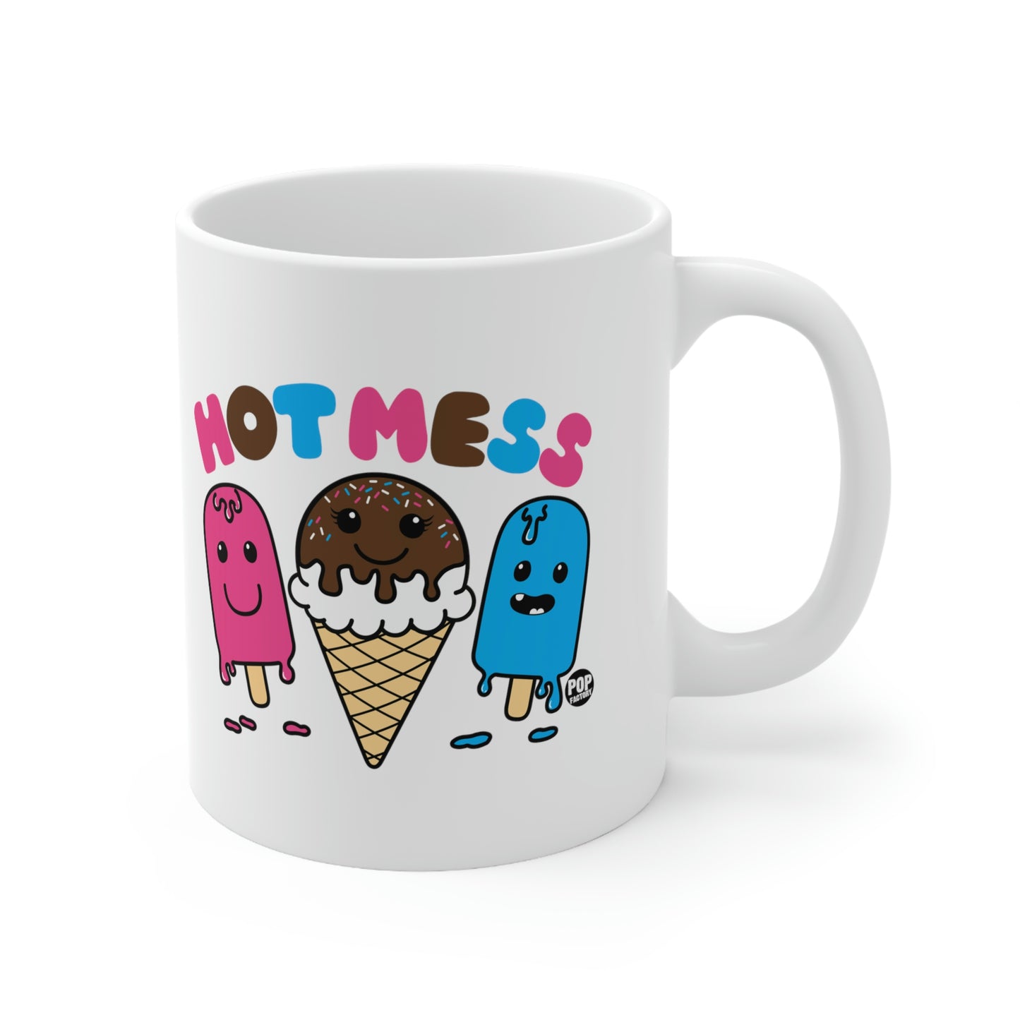 HOT MESS ICE CREAM COFFEE MUG