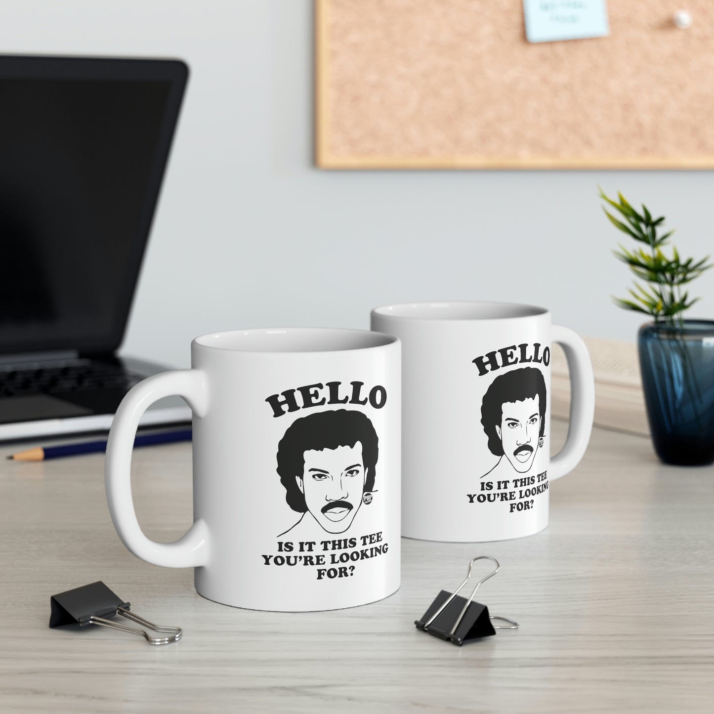 Hello! Lionell Richie Tee Mug