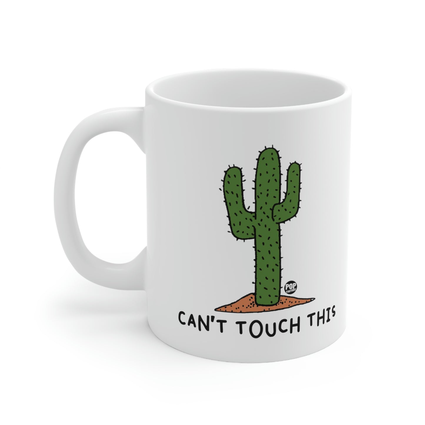 CAN'T TOUCH THIS CACTUS COFFEE MUG