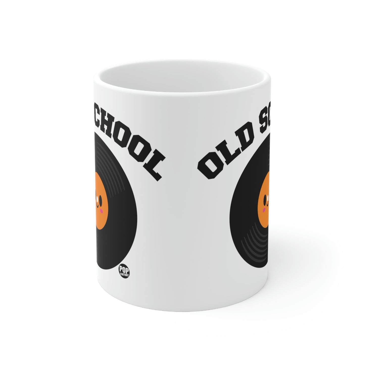 OLD SCHOOL RECORD COFFEE  MUG