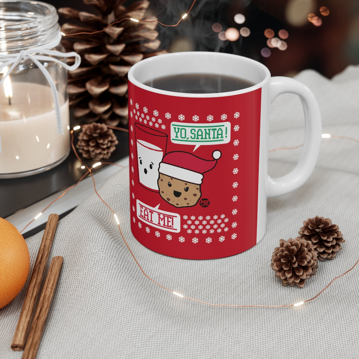 Yo Santa Eat Me Cookie Mug