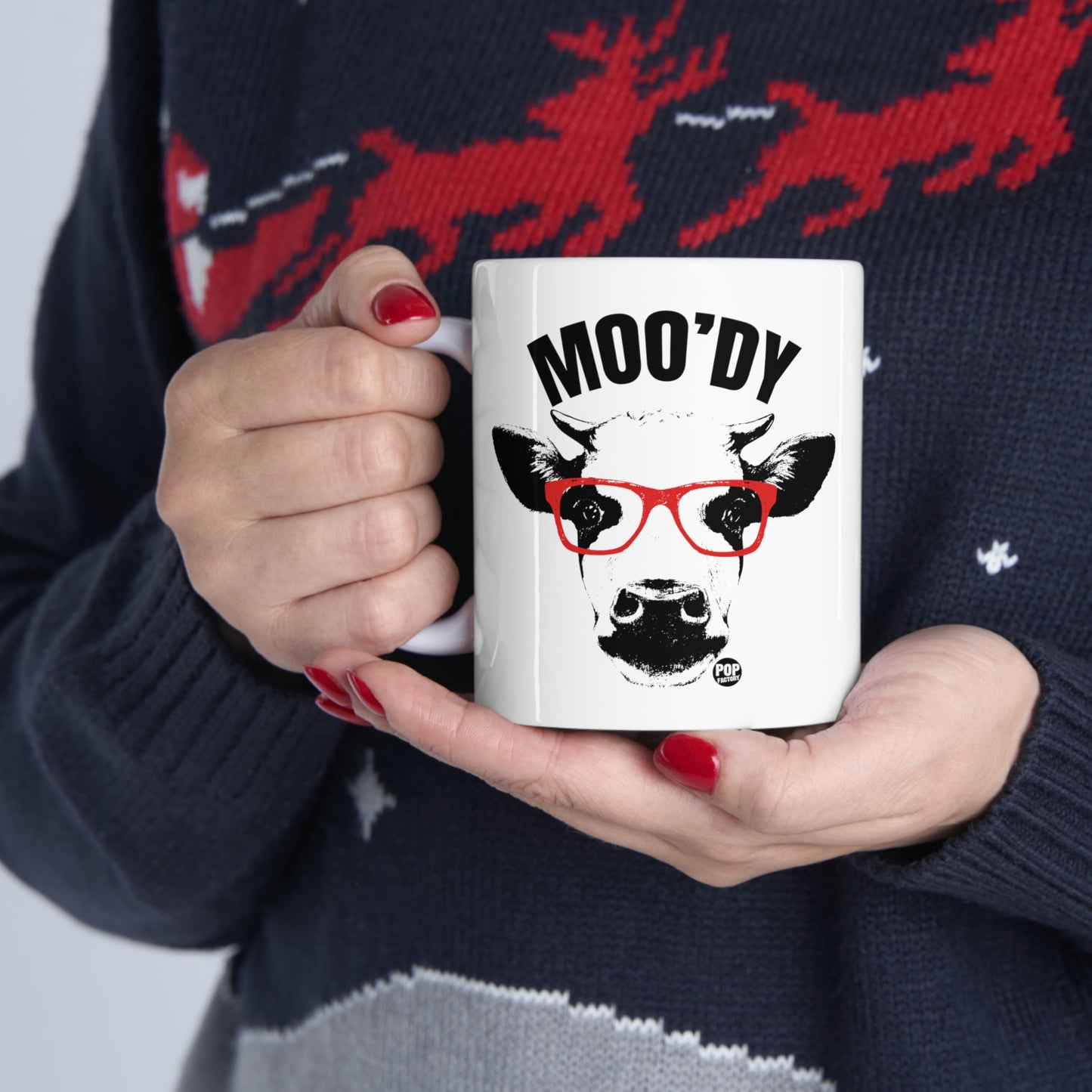 MOO'DY COW COFFEE MUG