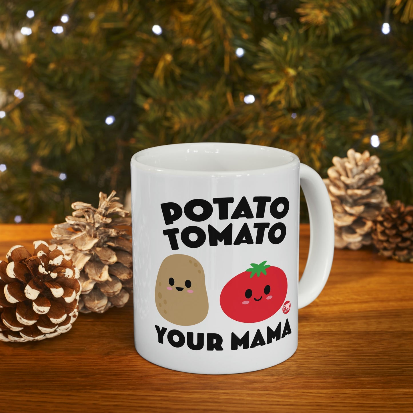 POTATO TOMATO COFFEE MUG