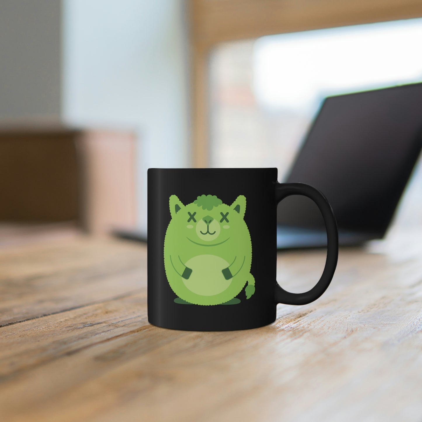 DEADIMALS LLAMA COFFEE MUG - Halloween Edition