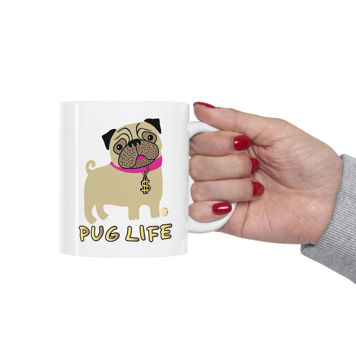 PUG LIFE #2 COFFEE MUG