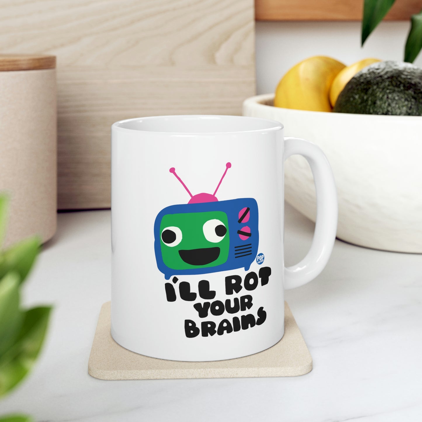 I'll Rot Your Brain-TV Coffee Mug