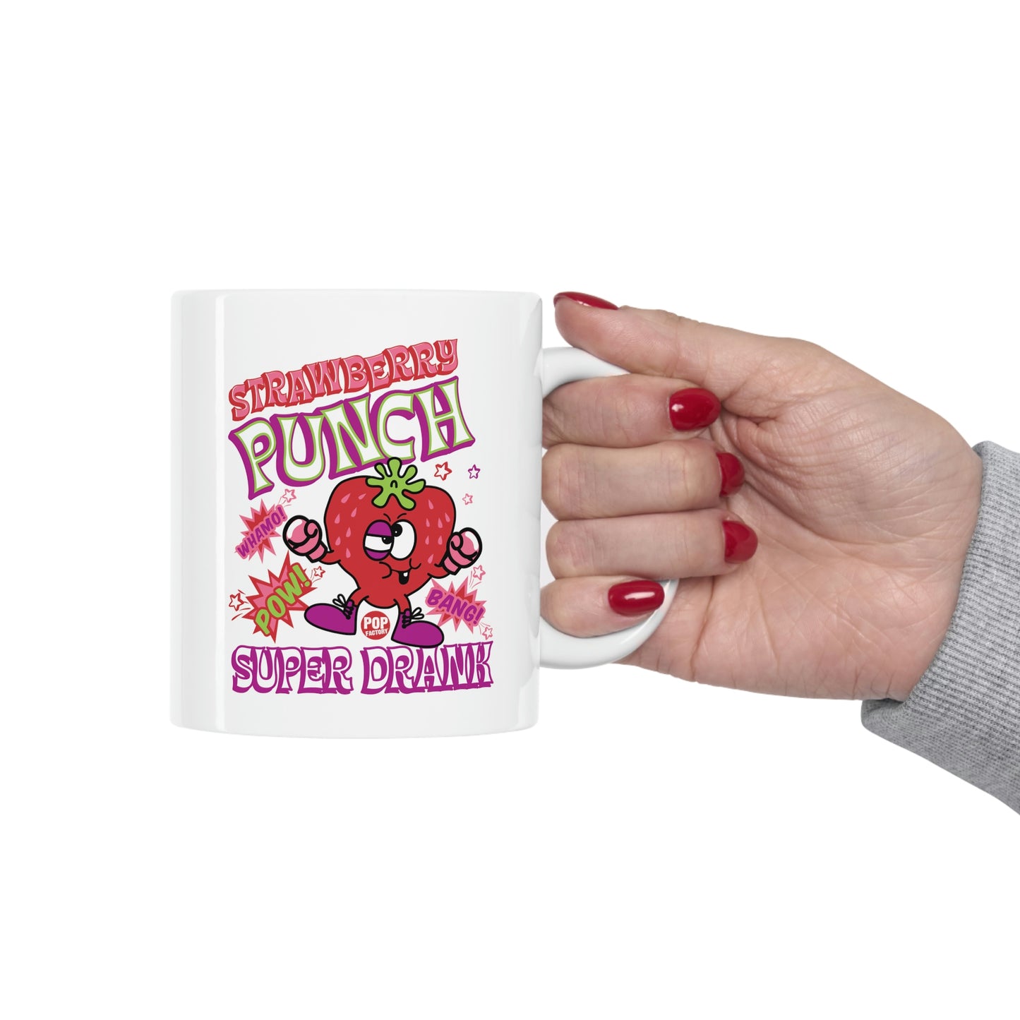 FUNSHINE-STRAWBERRY PUNCH SUPER DRANK COFFEE MUG