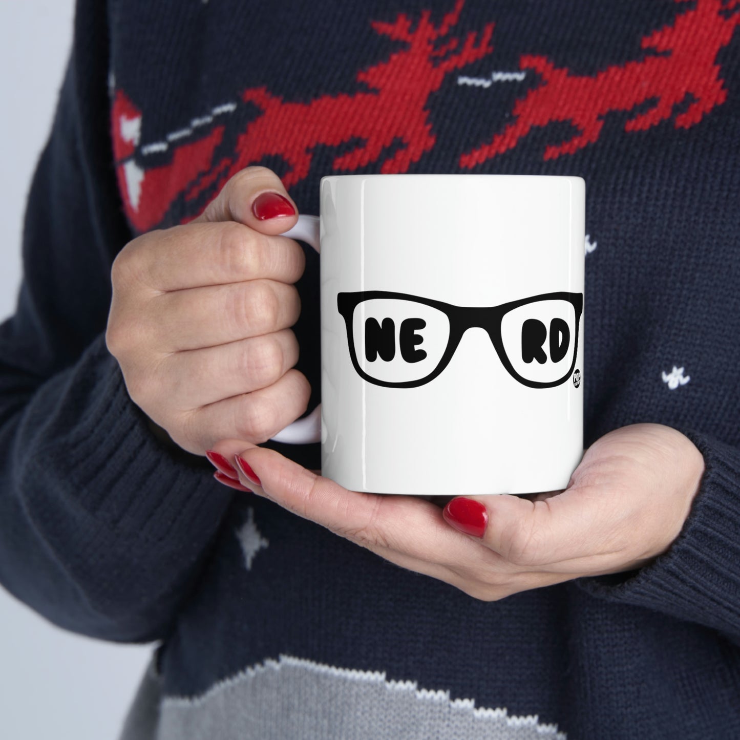 NERD GLASSES COFFEE MUG