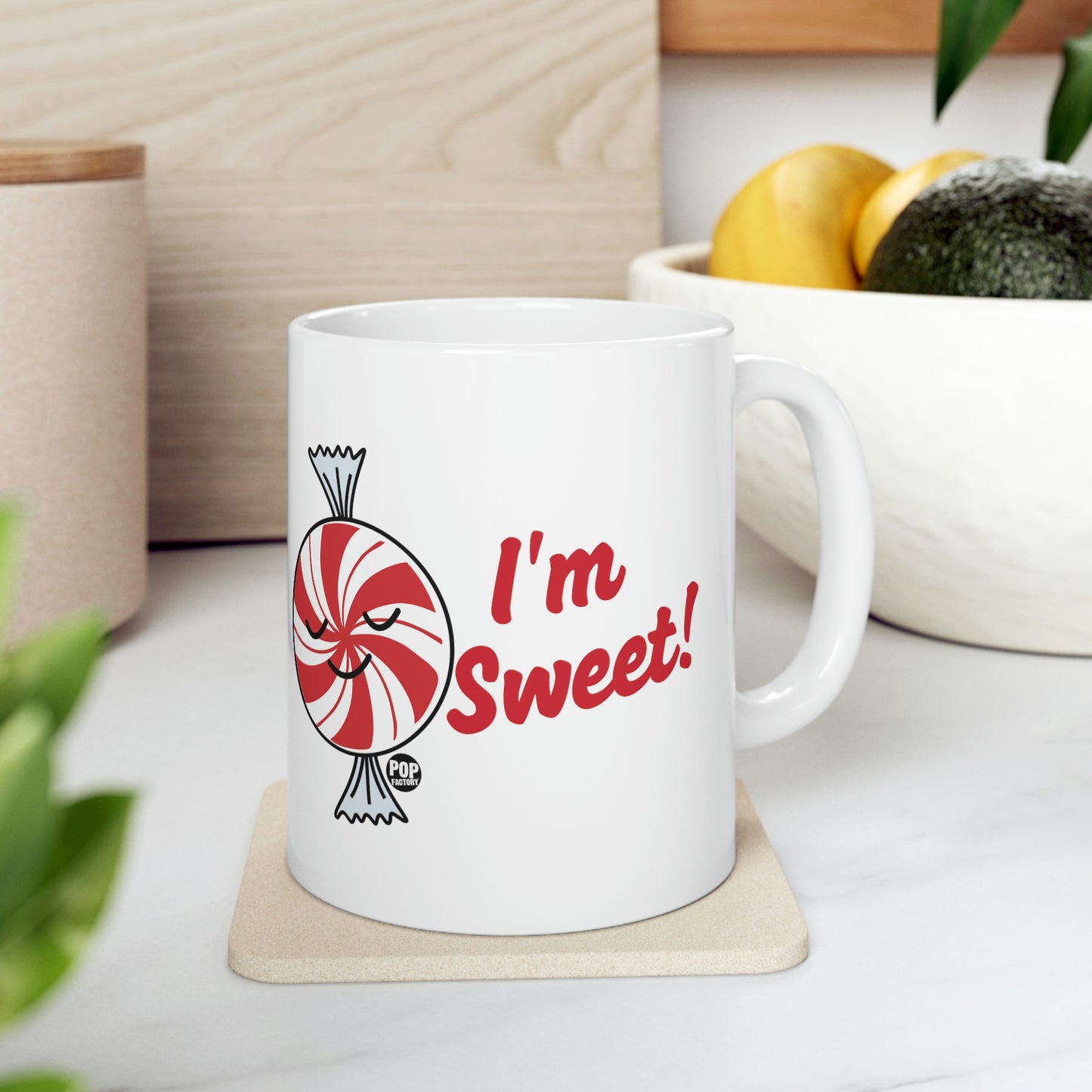 I'M SWEET CANDY COFFEE MUG