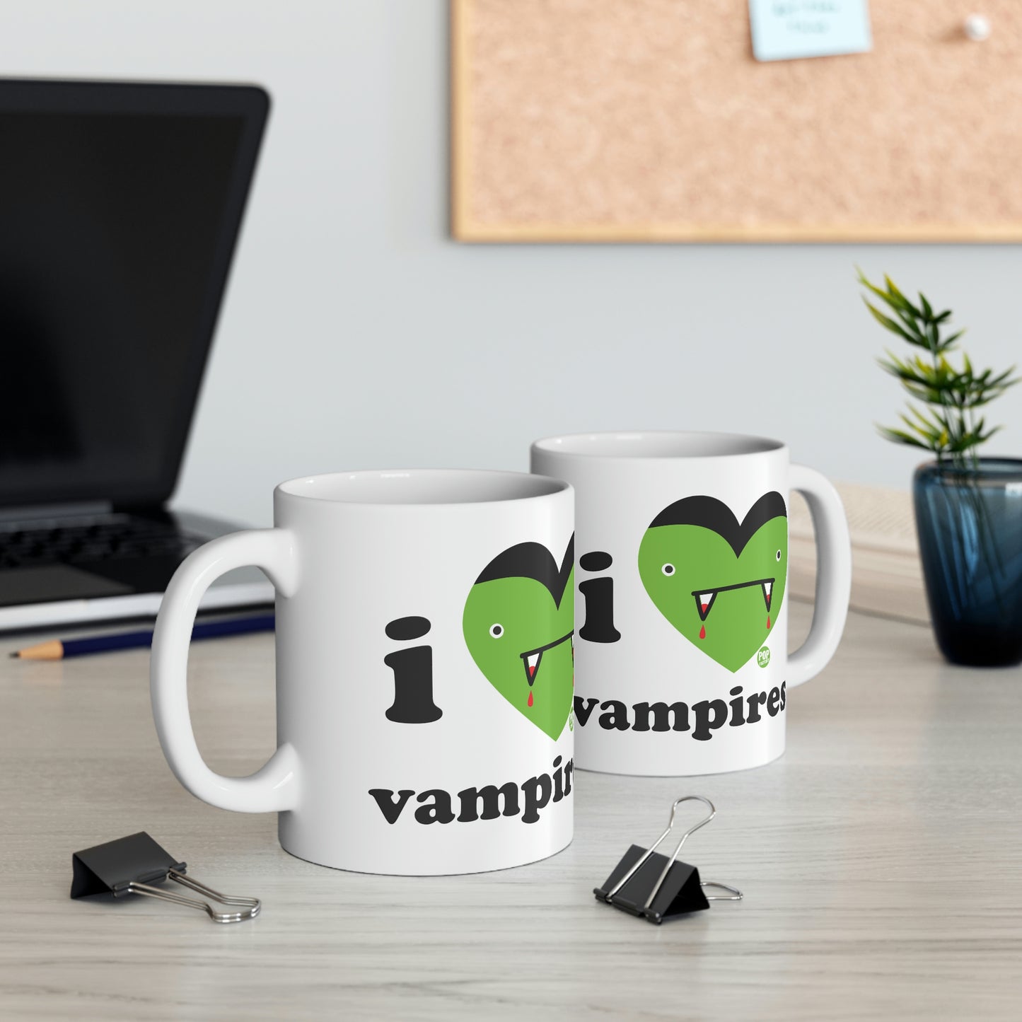 I LOVE VAMPIRES COFFEE MUG