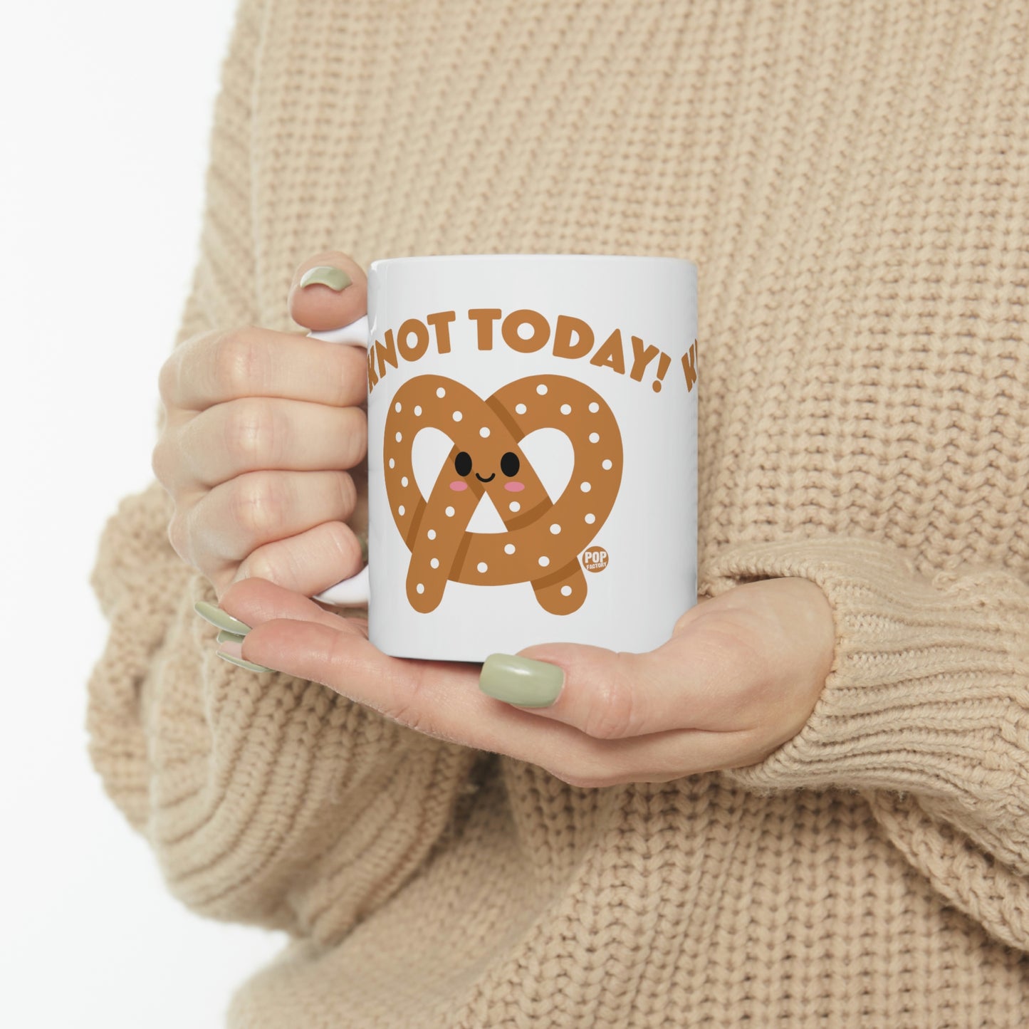 Knot Today Pretzel Coffee Mug