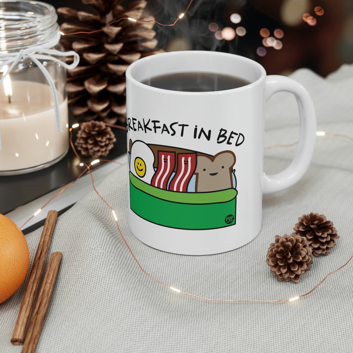 BREAKFAST IN BED COFFEE MUG