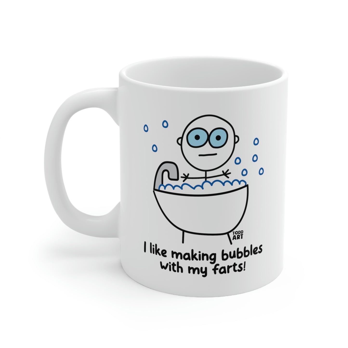 Stickboy Fart Bubbles Mug