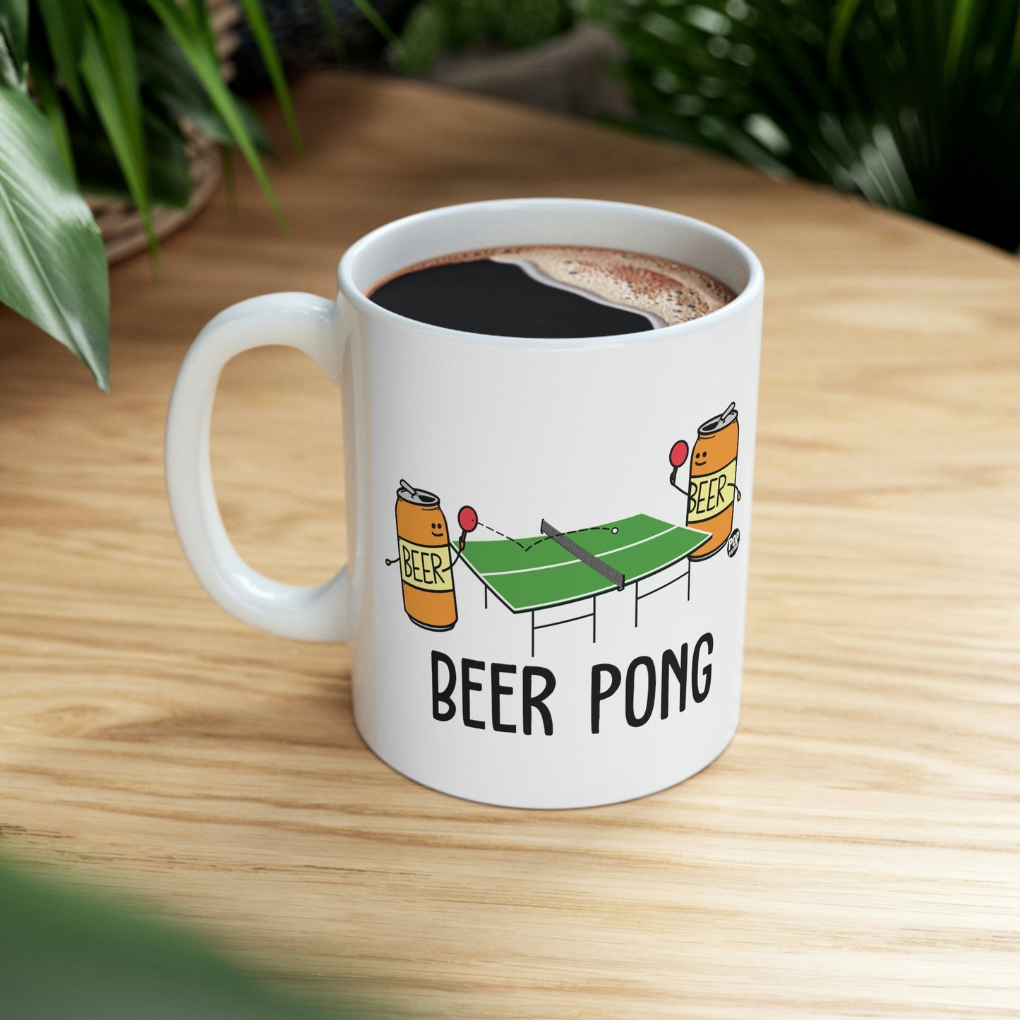 BEER PONG COFFEE MUG