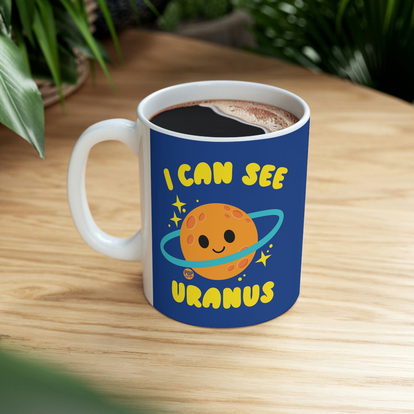 I CAN SEE URANUS COFFEE MUG