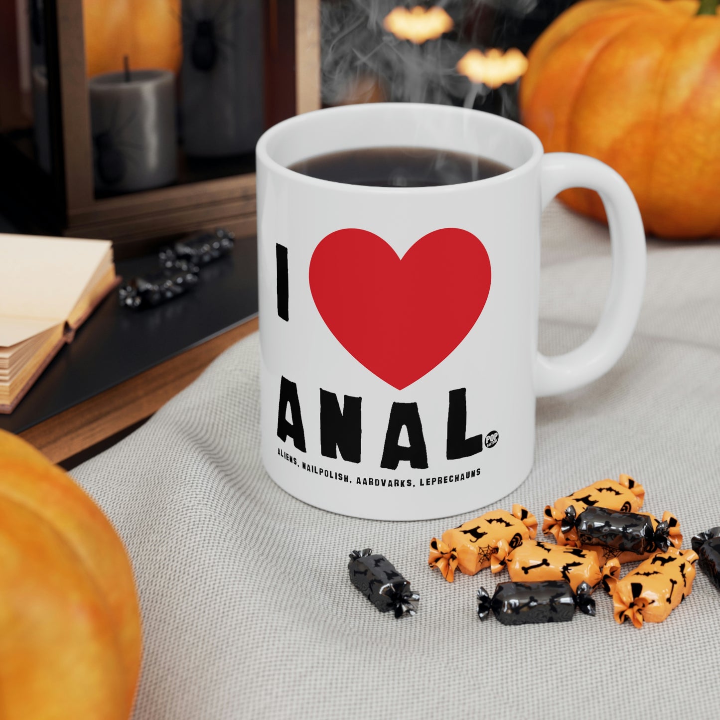 I LOVE ANAL COFFEE MUG