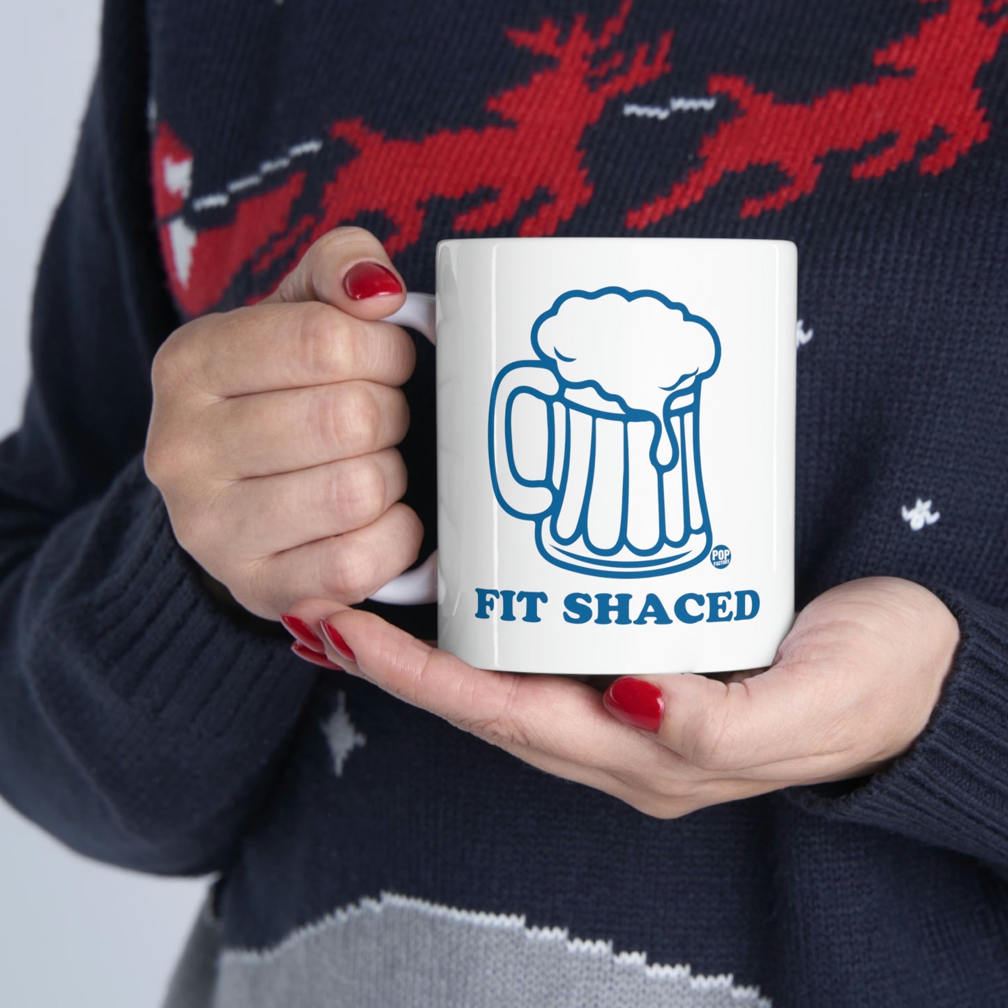 FIT SHACHED BEER COFFEE MUG